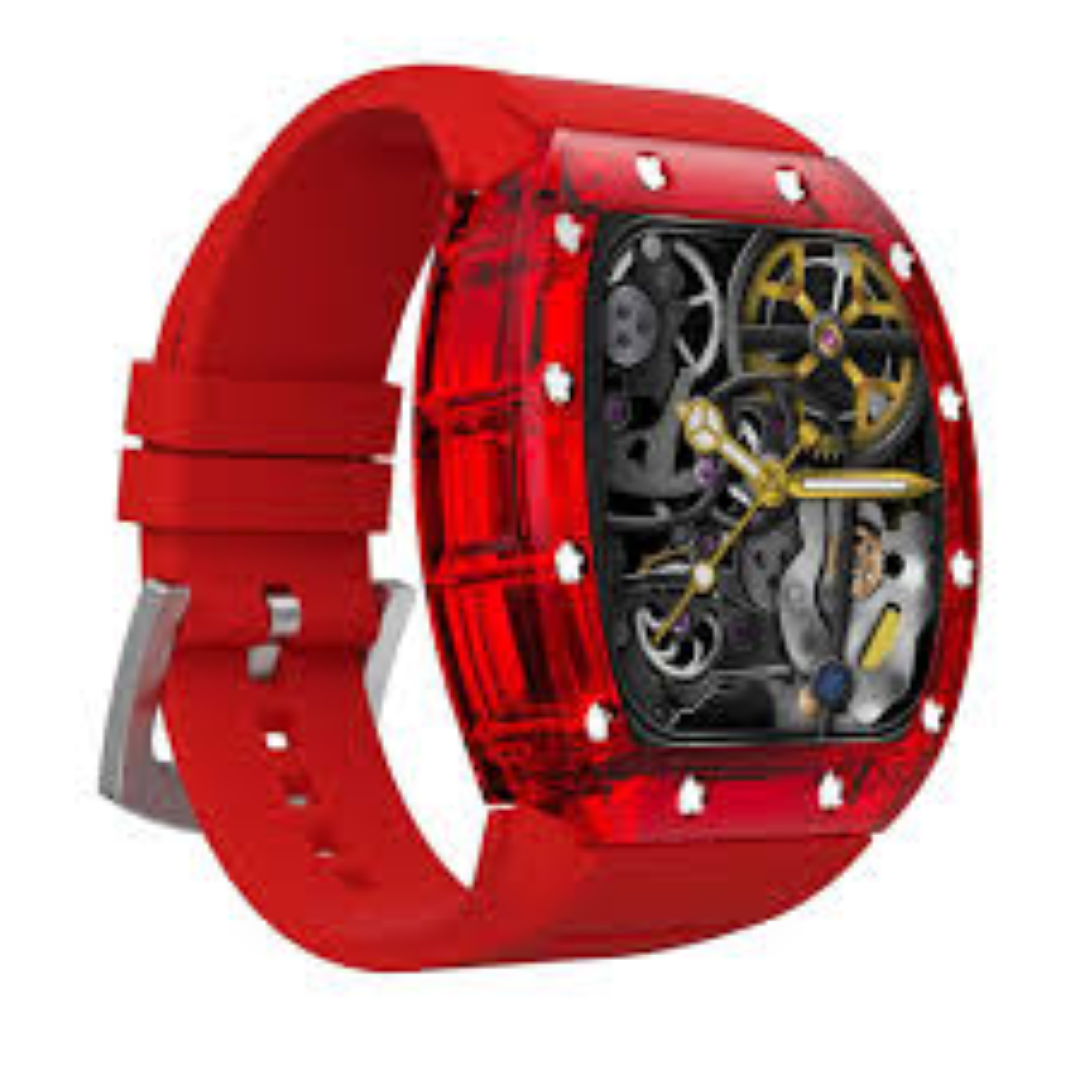 GREEN LION CARLOS SANTOS SMART WATCH RED